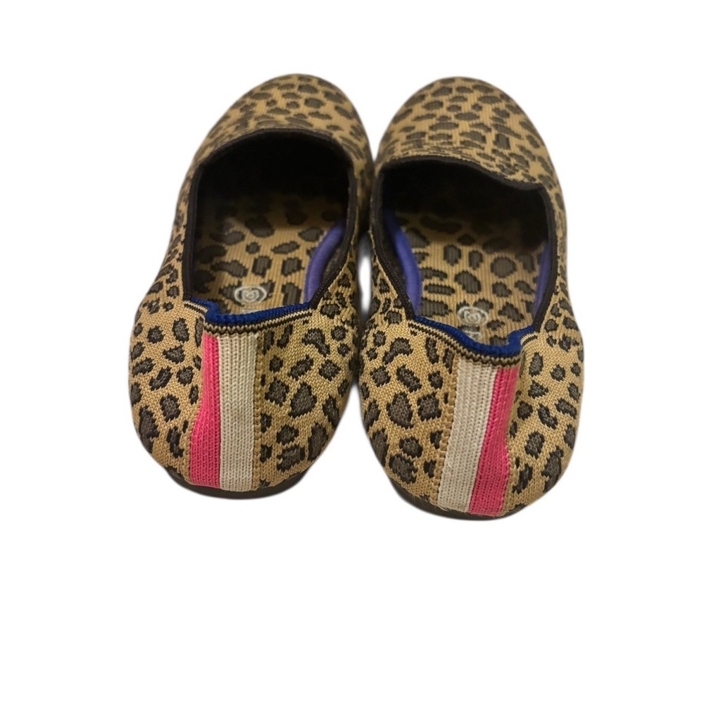 ROTHY'S "The Loafer" Mocha Spot Leopard PrintLoafers kids K2 - Picture 4 of 6
